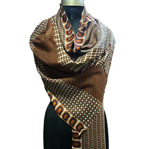 Foulard Spatarella in Cashmere Fantasia Multicolore