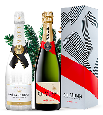 Champagne Jean de la Fontaine et Mumm