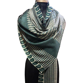 Foulard Spatarella in Cashmere Fantasia Multicolore