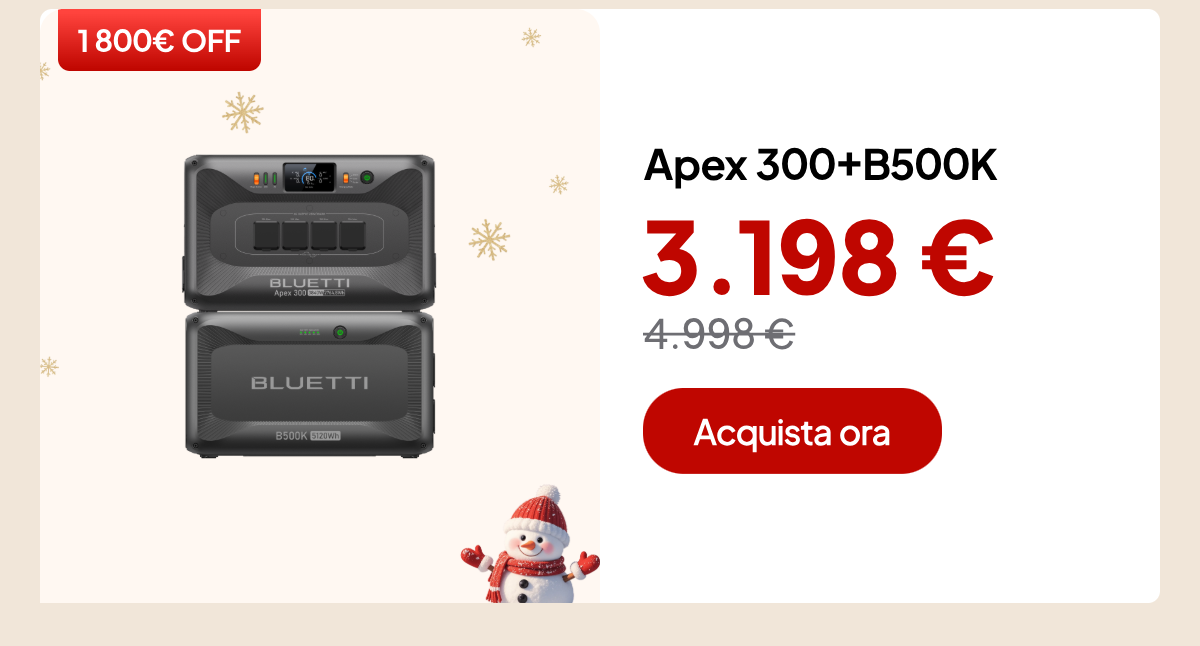 BLUETTI Apex 300+B500K