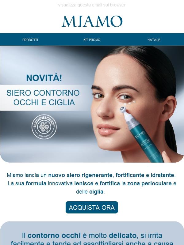 😍 Rigenera e fortifica le ciglia con la novità Miamo!