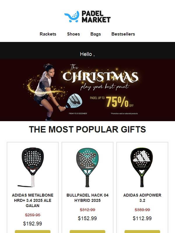 Christmas Gifts for Padel Lovers + Win Big 🎄