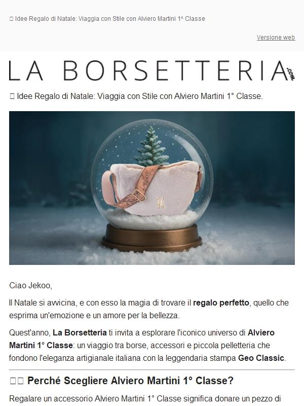 ✨ Sotto l'albero con stile: l'eleganza senza tempo di Alviero Martini 1^ Classe
