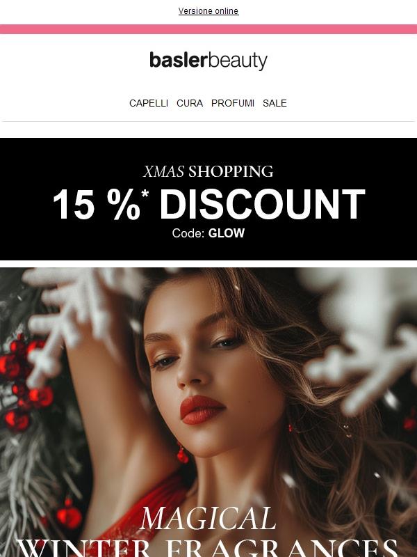 🌟 Ultima occasione: 15 % di sconto