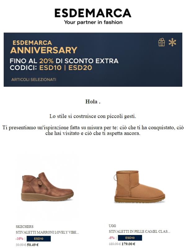 , prodotti consigliati per te