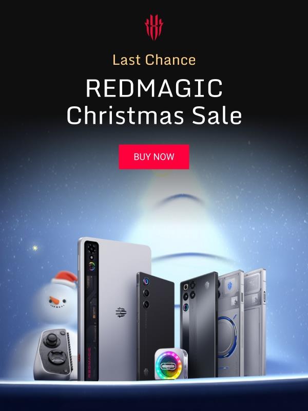 🎄 Last Chance: REDMAGIC Christmas Sale Ends Dec 16!