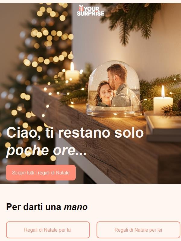 NON PERDERTI QUESTA OCCASIONE 🎄 Hai ancora poche ore per ordinare