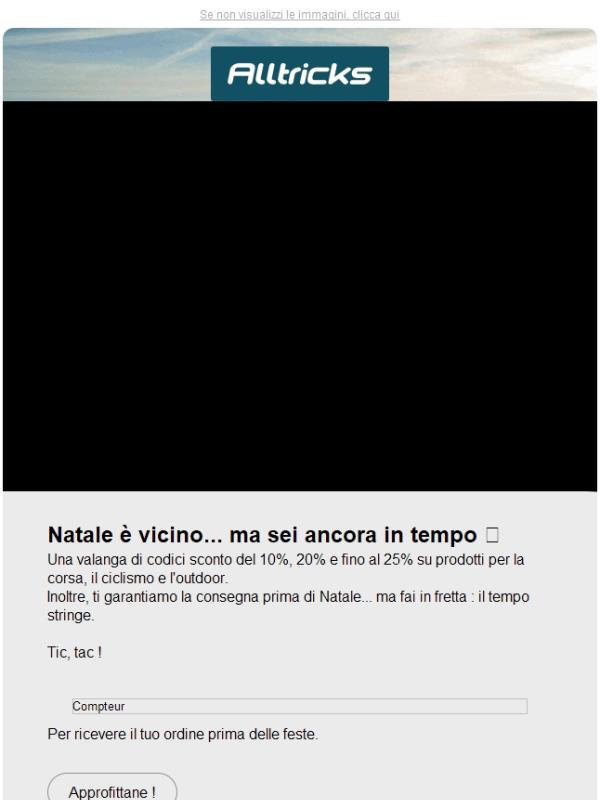 Ultimi giorni per approfittare dei nostri sconti natalizi !