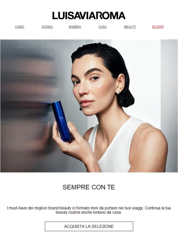 Essenziali beauty da viaggio