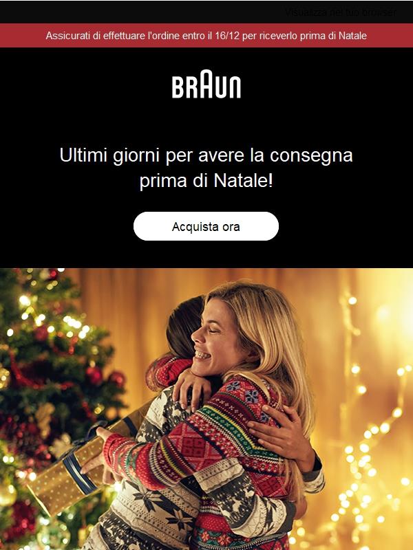 ⏰Ultimi giorni per avere la consegna prima di Natale!