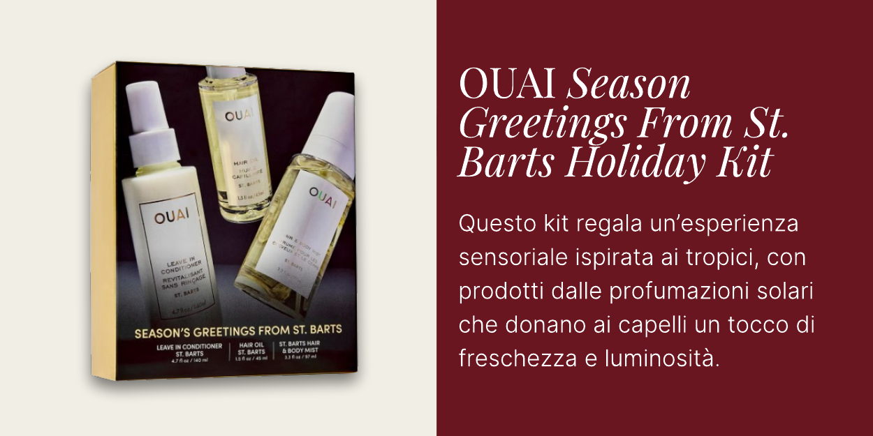 OUAI Season Greetings From St. Barts Holiday Kit 2025