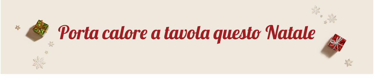 Porta calore a tavola questo Natale