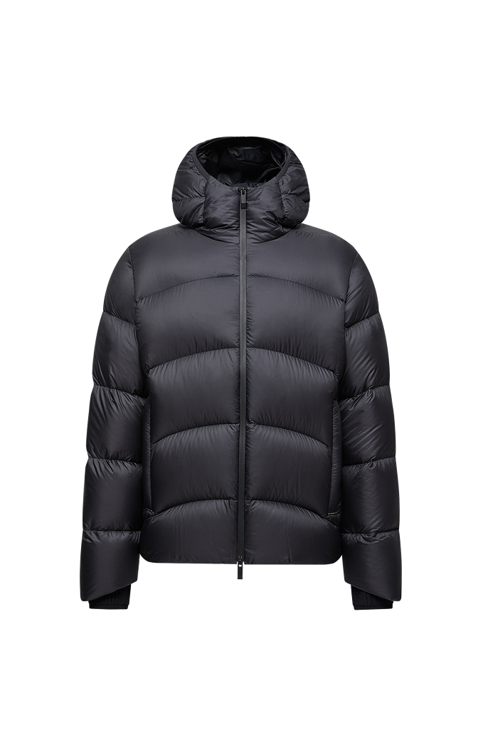 Piumino corto con cappuccio Fulcran