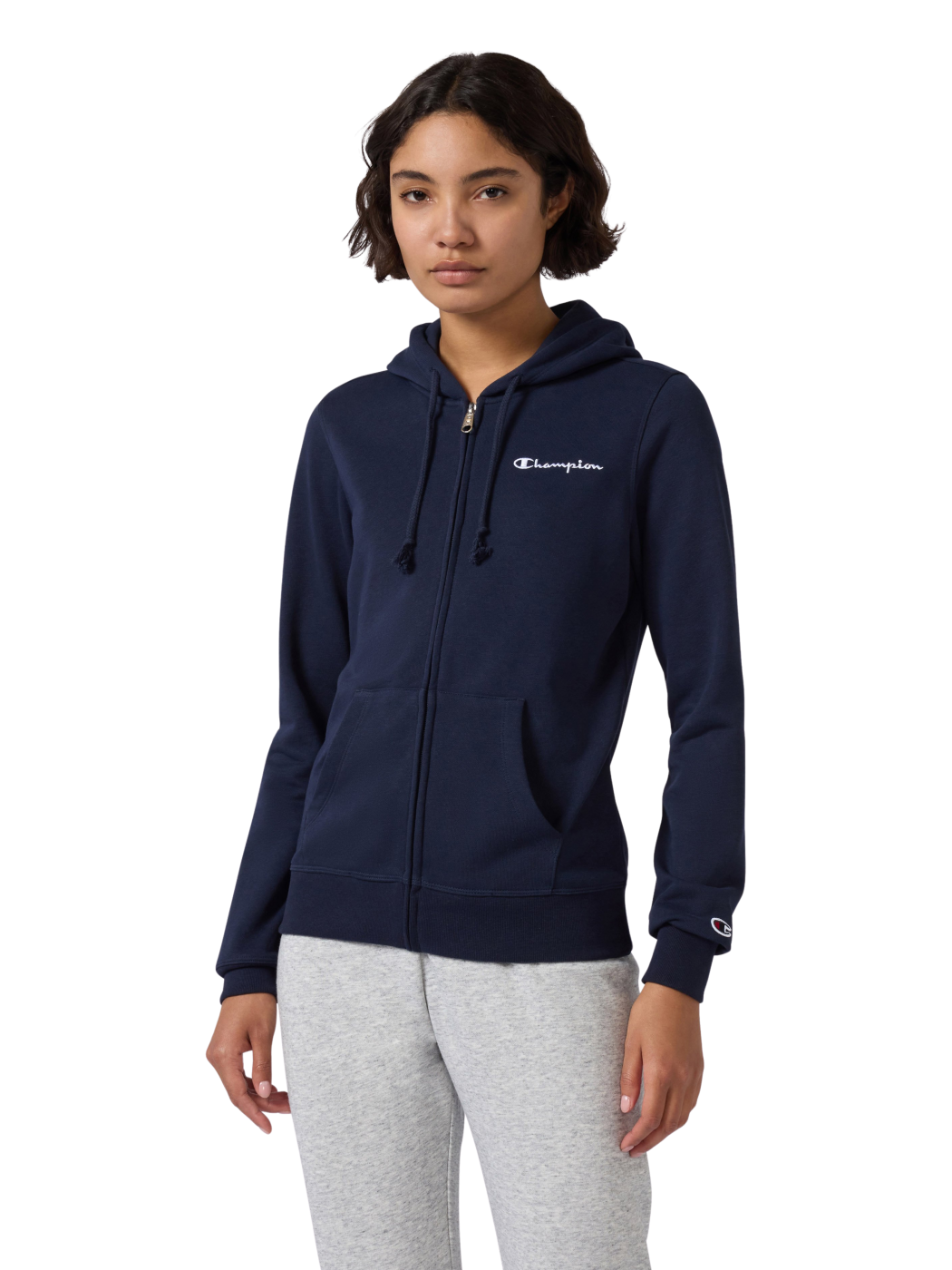 CHAMPION FULL ZIP HOODIE SWEATSHIRT