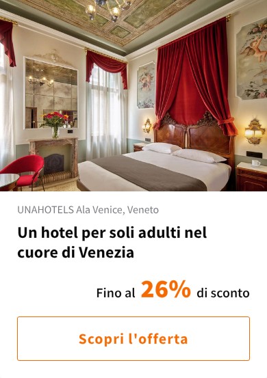 Un hotel per soli adulti nel cuore di Venezia