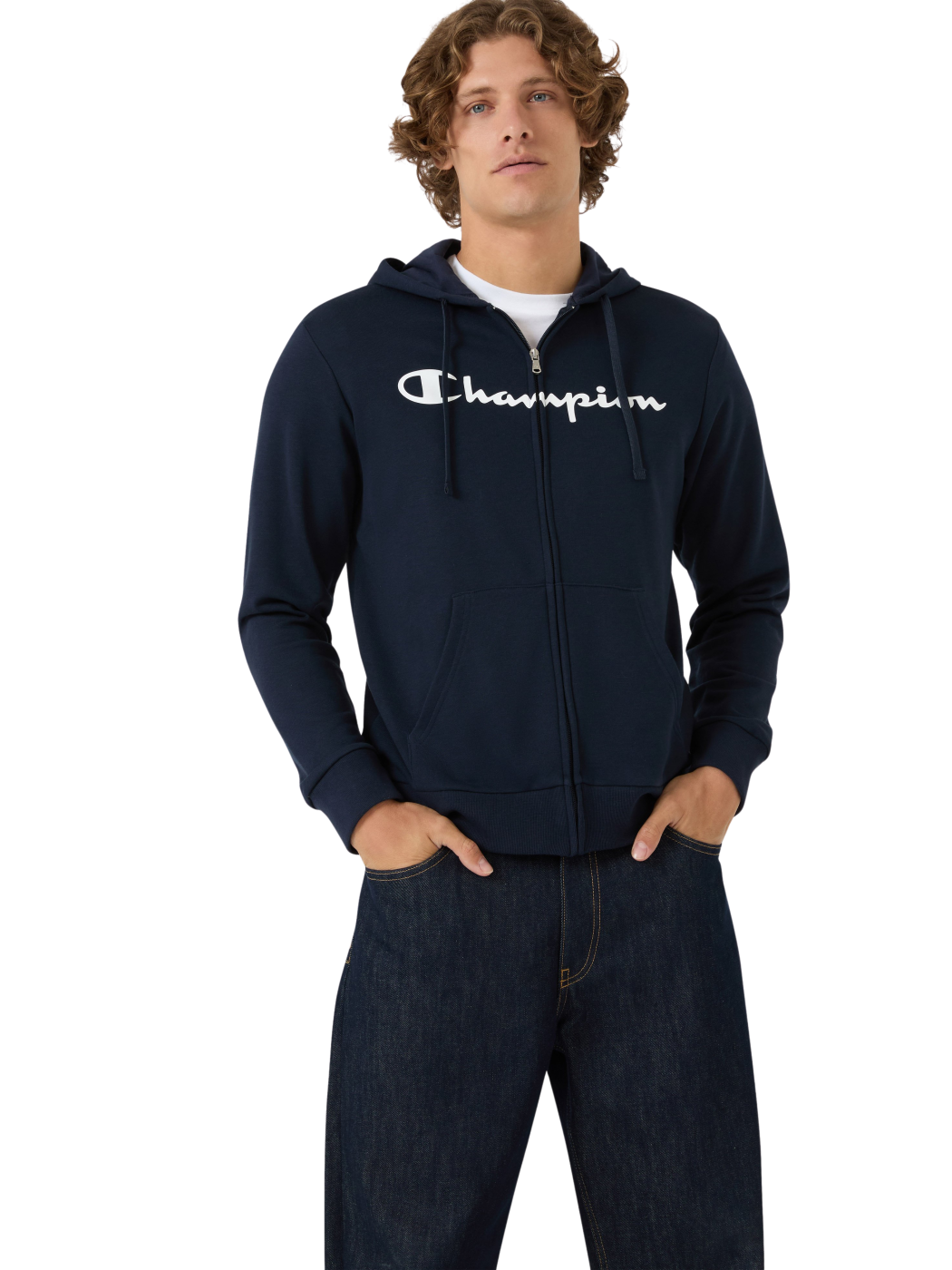 CHAMPION FULL ZIP HOODIE SWEATSHIRT