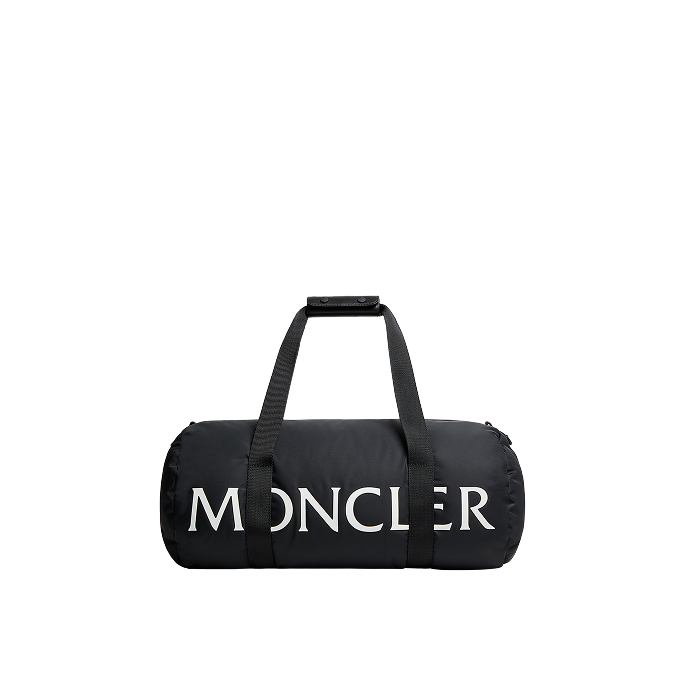 Borsone logato con imbottitura in piuma