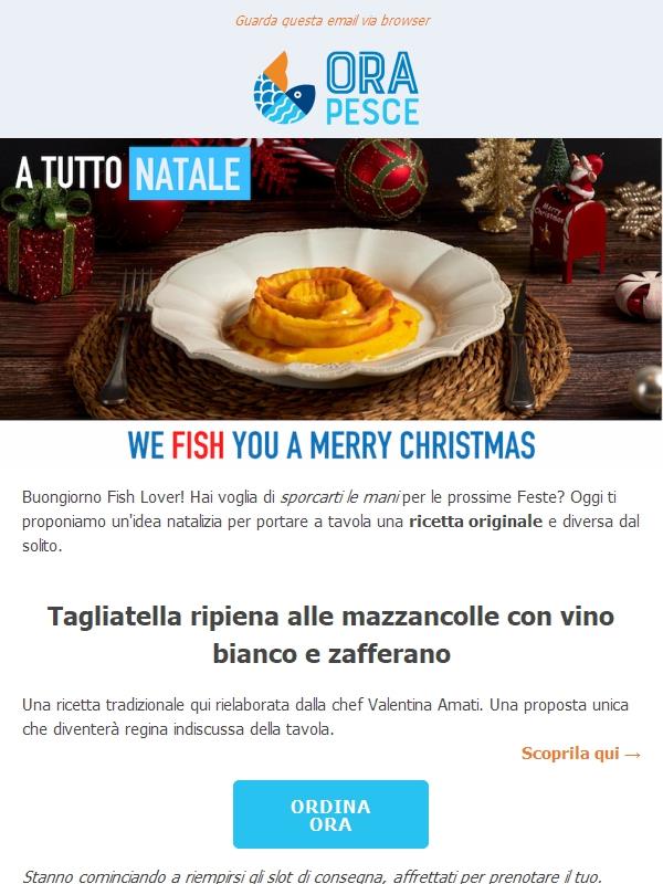 Ricette natalizie per te, Fish Lover 🎄