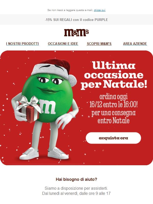 🚚 Ultimo giorno per trovare il regalo perfetto!