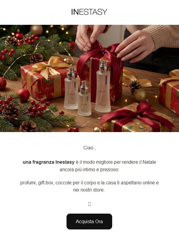 💫 Con Inestasy il Natale profuma di buono! 🎅🏻
