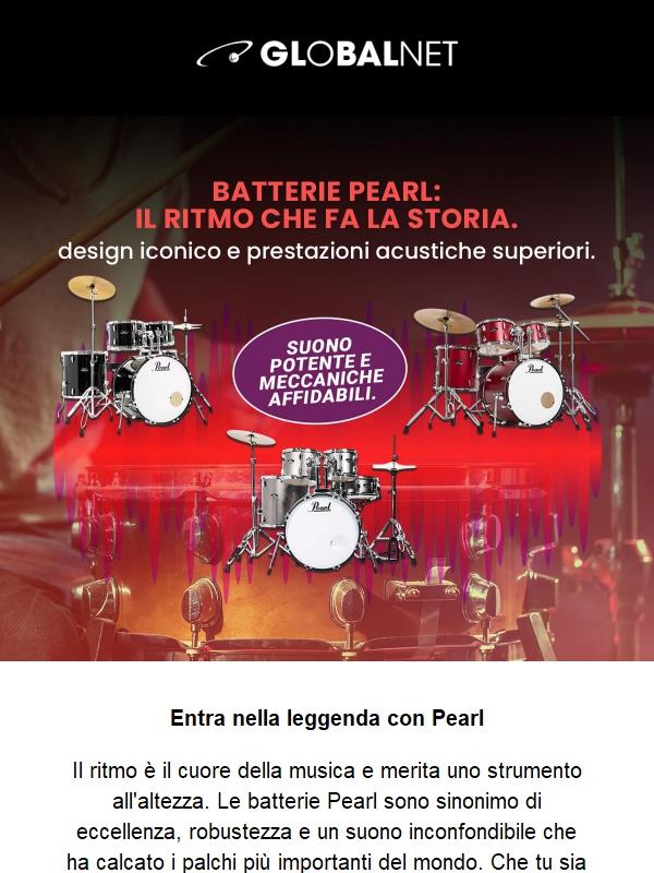 Il ritmo chiama: scegli Pearl