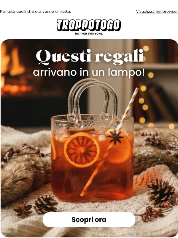 Regali di Natale last-minute? Nessun problema. 🎅
