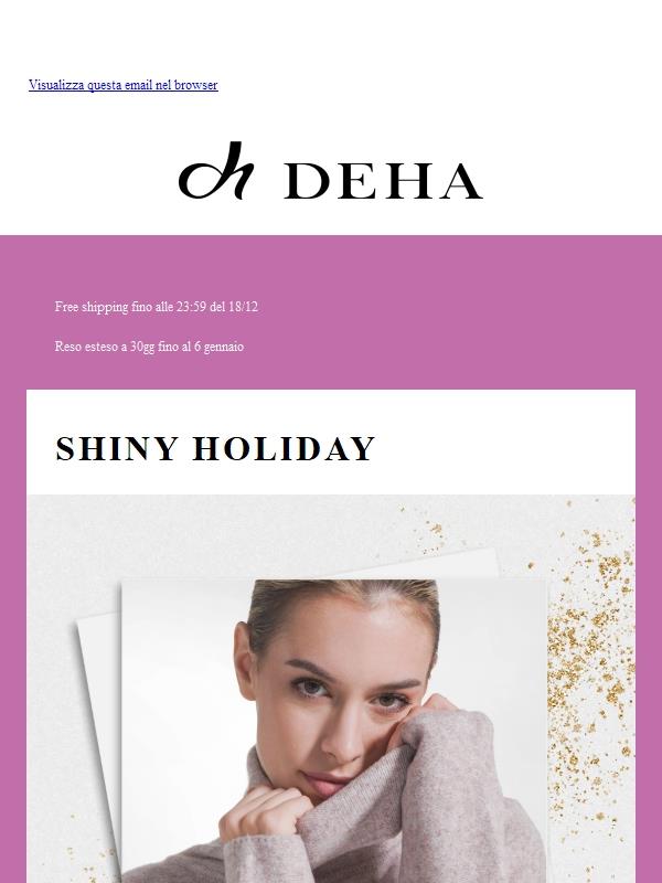 Brilla a Natale: scegli il lurex!