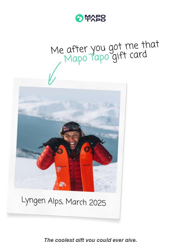The best gift you could ever give 🎁🏔️