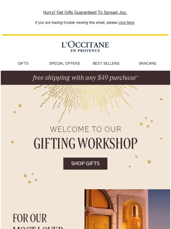 Get Your Gifts On Time