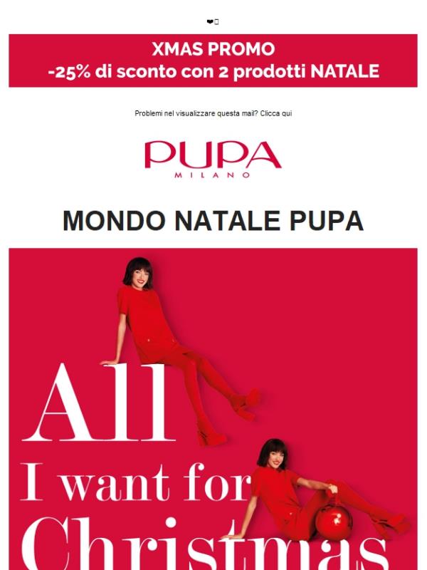 Scopri il mondo Natale PUPA 🎄