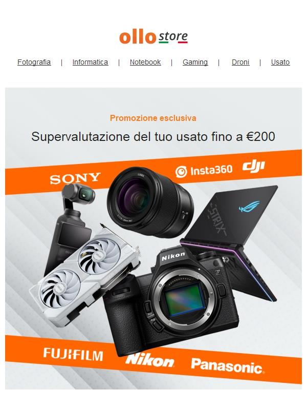 ♻️ Il tuo usato vale di più: scopri la supervalutazione gratuita di Ollo