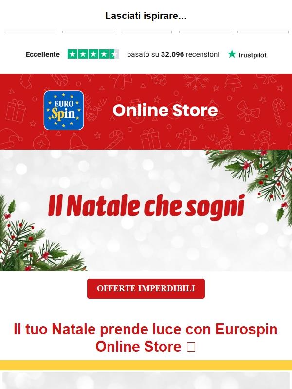 Oh oh oh quante promo Eurospin sotto l'albero! 🎄