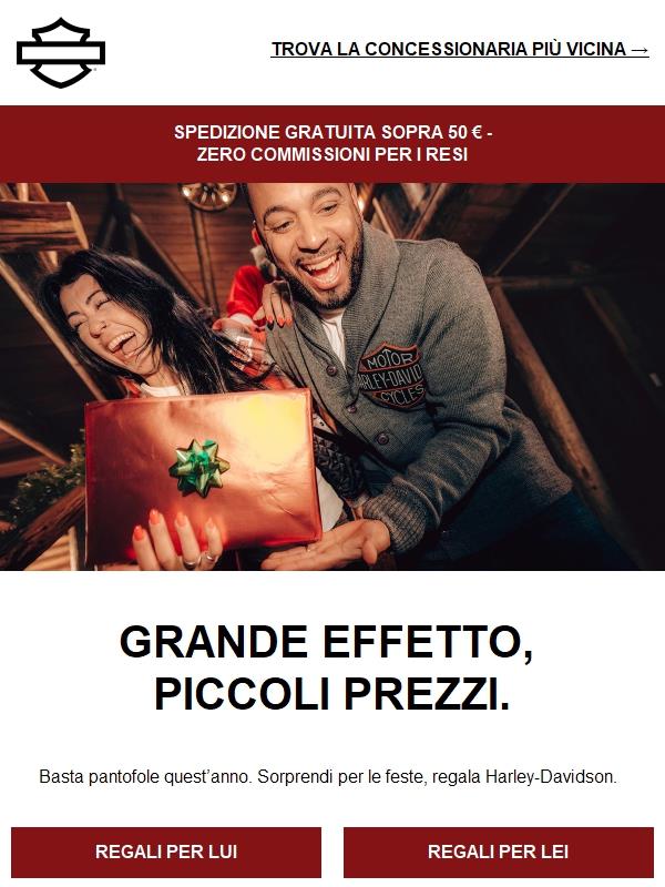 Grande effetto, piccoli prezzi.