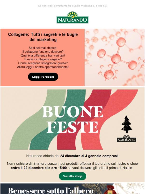 Collagene: Tutti i segreti e le bugie del marketing + date di chiusura Naturando