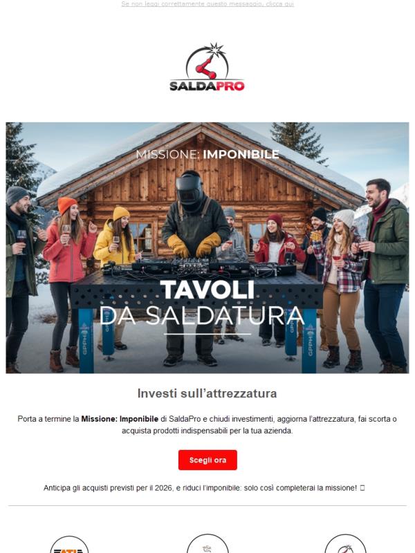 Acquista il necessario e paga meno tasse