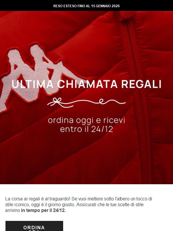 🎁Ultime ore per ricevere i regali!