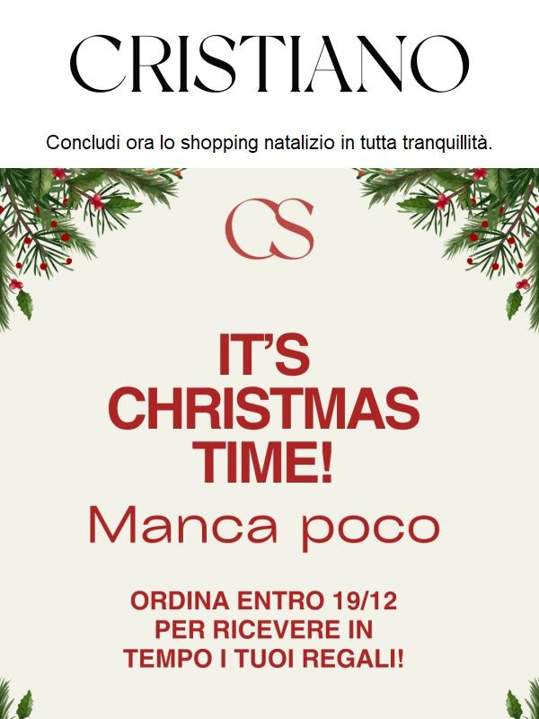 Sei ancora in tempo 🎁 Ordina entro il 19/12