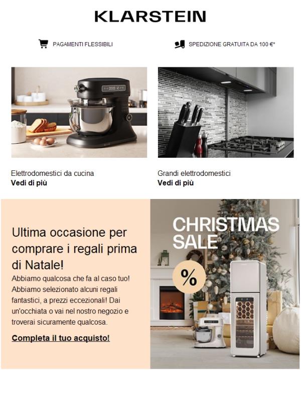 Ultima chiamata: oggi è l’ultimo giorno per i regali di Natale – con sconti fino al 17%!