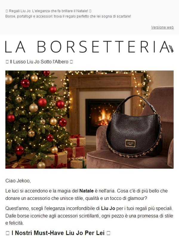 ✨ Regali Liu Jo: L'eleganza che fa brillare il Natale! 🎄