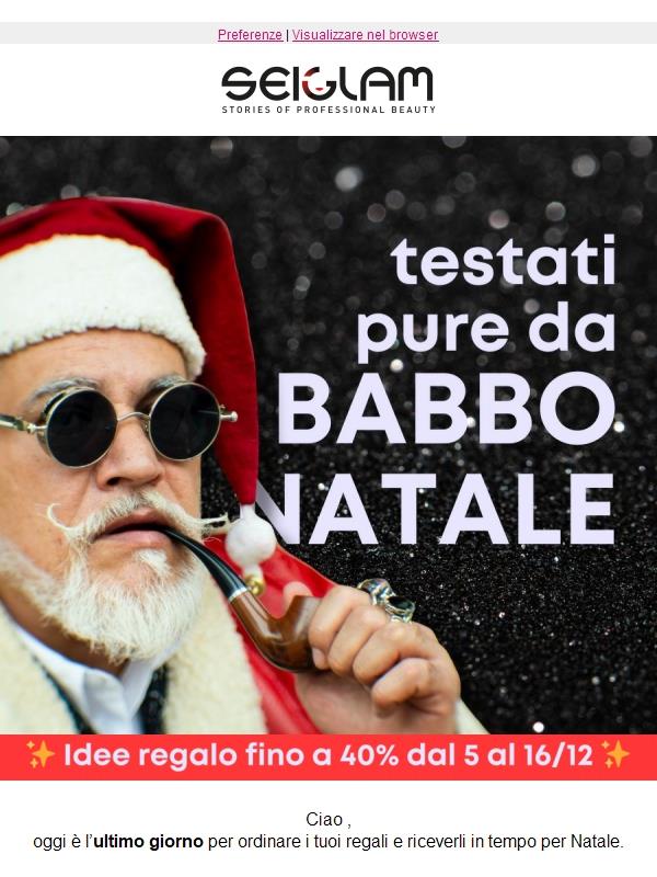 Babbo Natale è nostro cliente