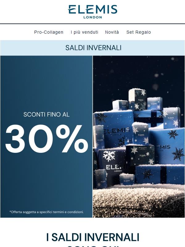 I saldi invernali sono qui❄️