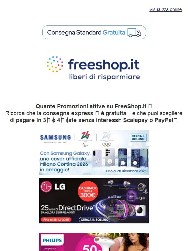 Promo attive sui top brand: approfittane ora 😍