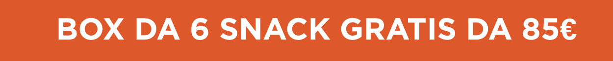 box da 6 snack gratis da 85€