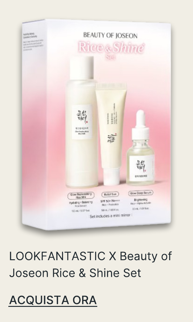 LOOKFANTASTIC X Beauty of Joseon Rice & Shine Set