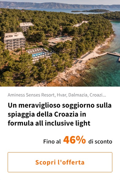 Un meraviglioso soggiorno sulla spiaggia della Croazia in formula all inclusive light