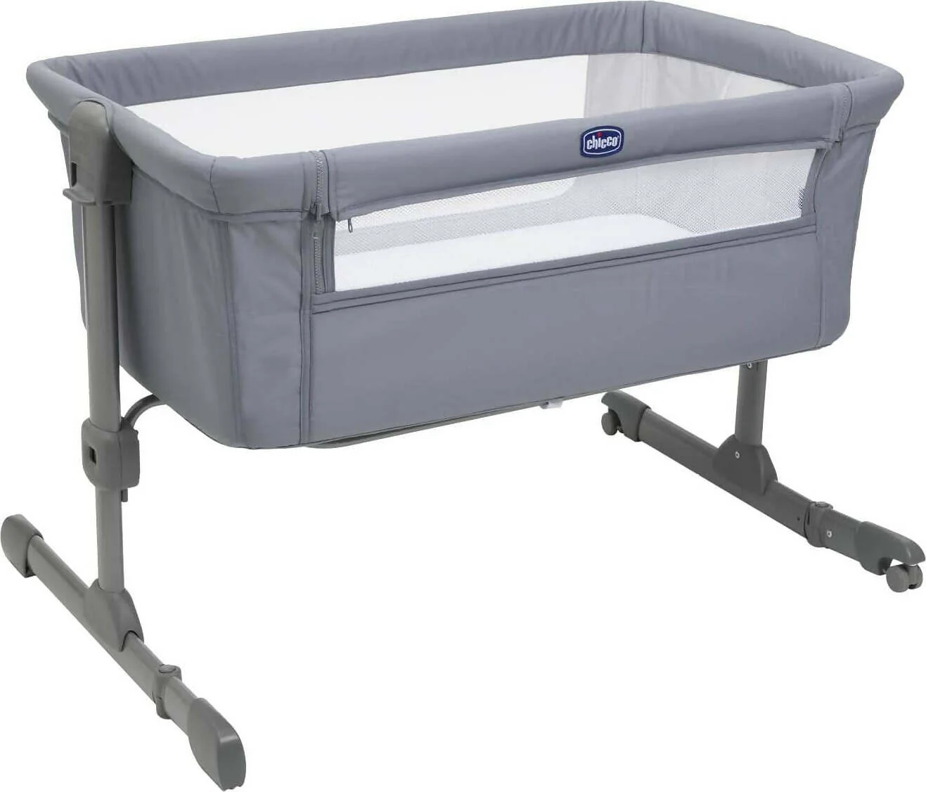 Chicco Next2me Essential Culla Neonato, Compatibile Con Diversi Letti, Altezza Regolabile, Inclinabile, Buona Circolazione Dell'aria, Materasso E Borsa
Inclusi, Due Colori Disponibili, Stone Re_lux E Dune Re_lux