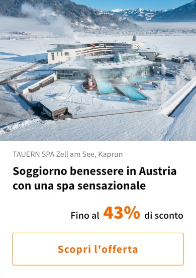 Soggiorno benessere in Austria con una spa sensazionale