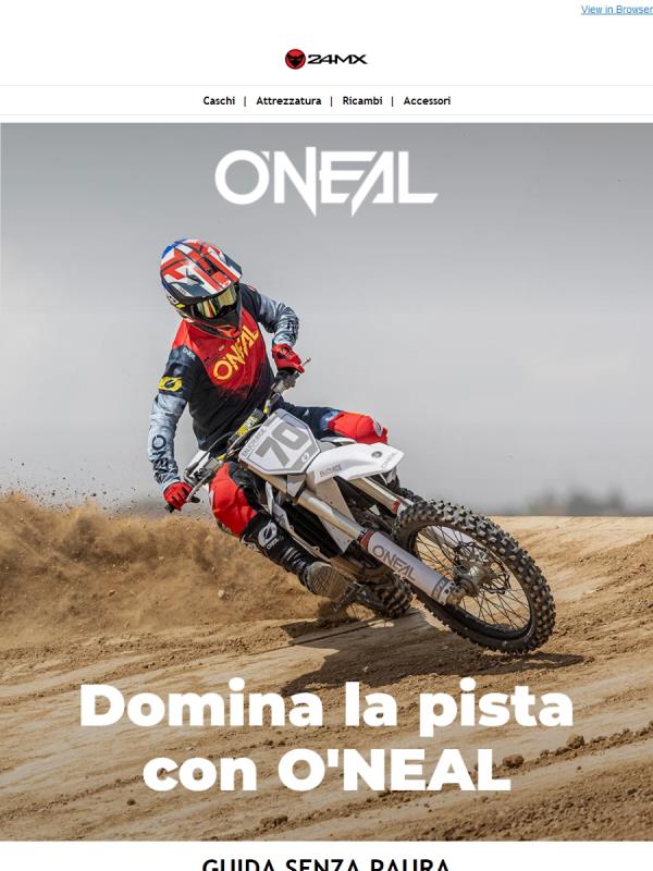 Equipaggiati con O'NEAL