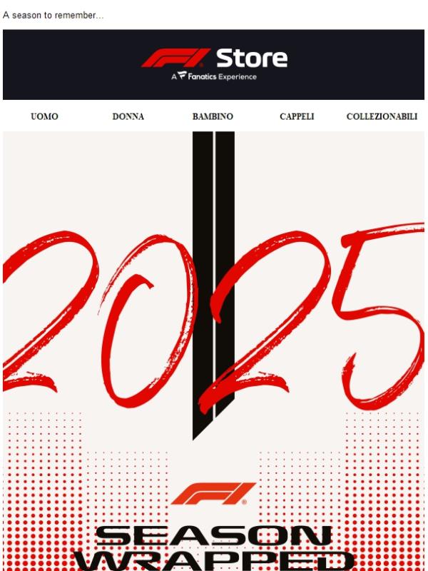 F1 2025 Season Wrapped!