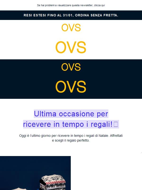 Ultimo giorno per ricevere i regali entro Natale 🎄